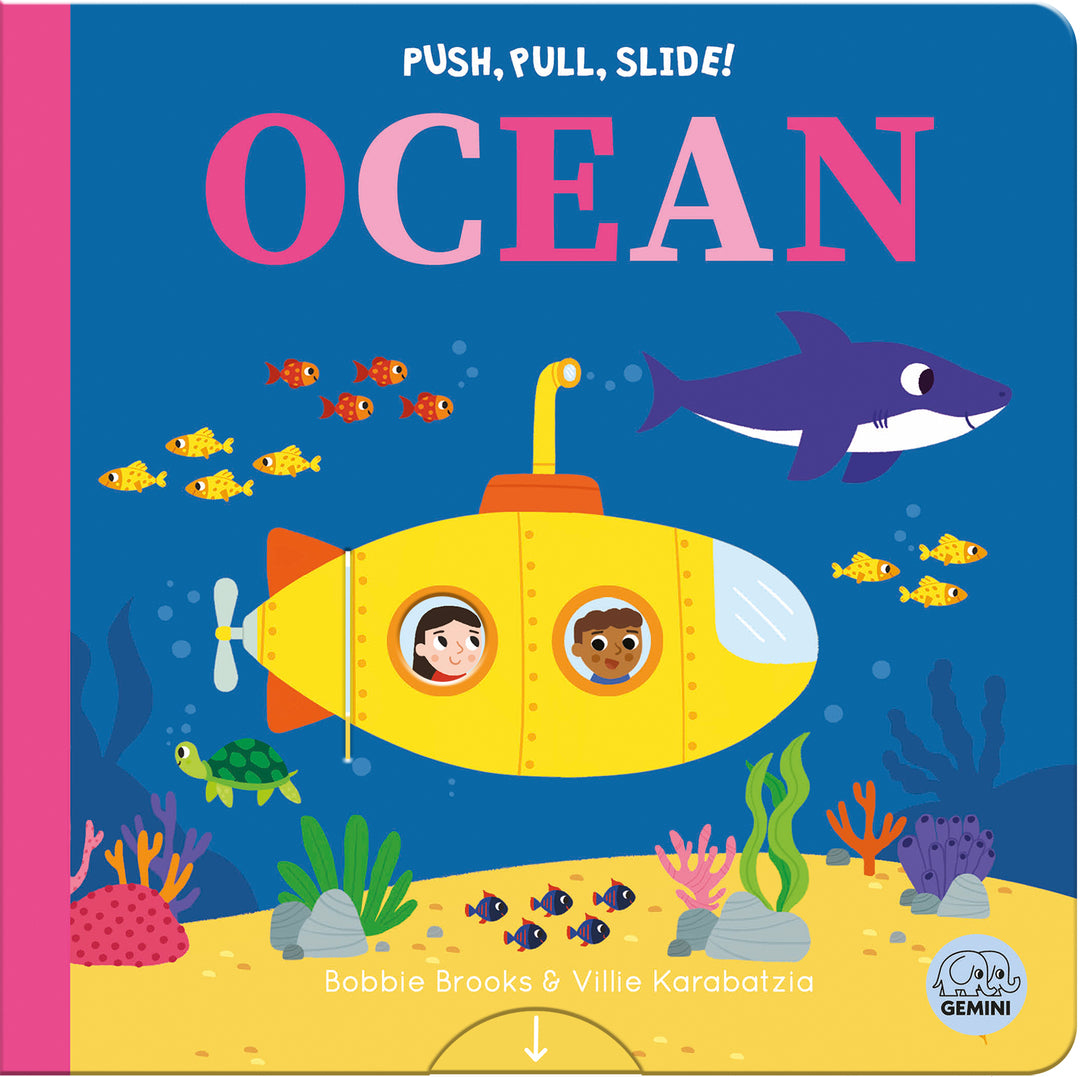 Cover image for Push, Pull, Slide! Ocean ISBN 9781836160663